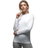 Ladies Ultra Lite Thermal Underwear Top - White