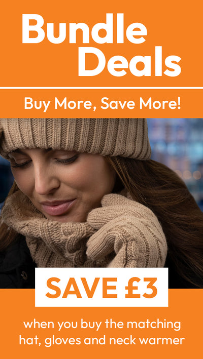 Coordinate or mix & match with our thermal hats, gloves & neckwarmers