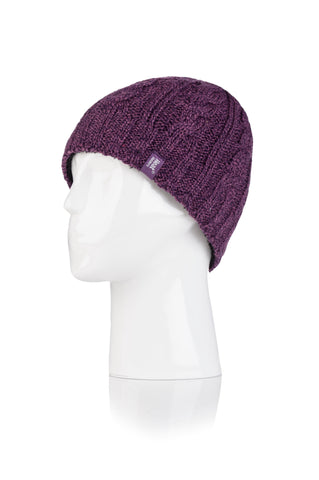 Ladies Original Thermal Hat - Purple Twist