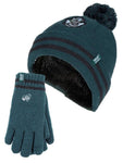 Kids Thermal Character Hat & Gloves - Harry Potter Slytherin