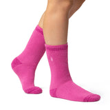 Ladies Original Abstract Dimension Twist Socks - Pink