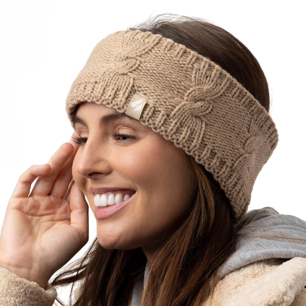 Ladies Alta Thermal Headband - Camel