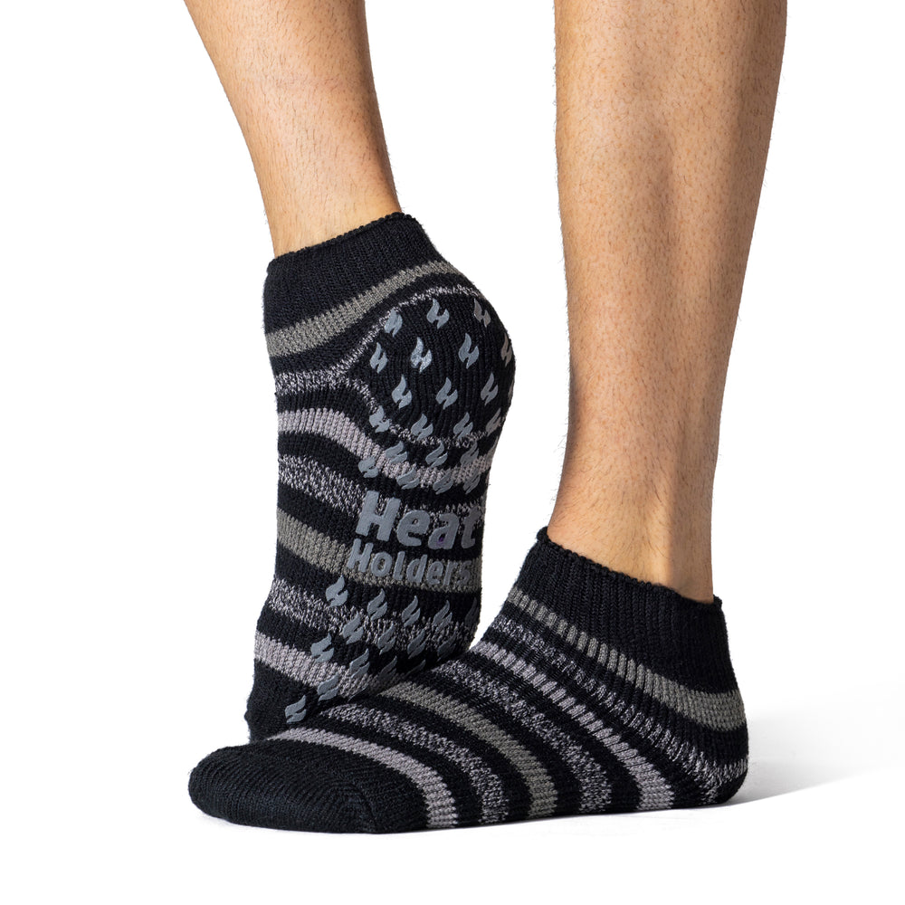 Mens Original Faro Ankle Slipper Socks - Black