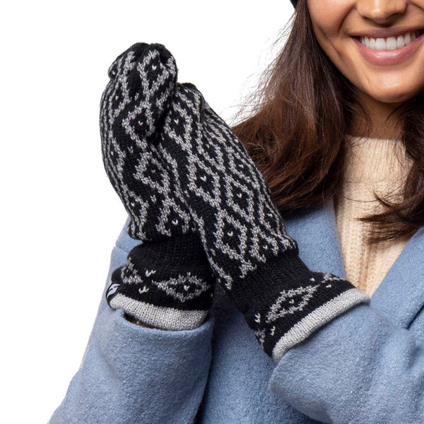 Ladies Copenhagen Mittens - Black