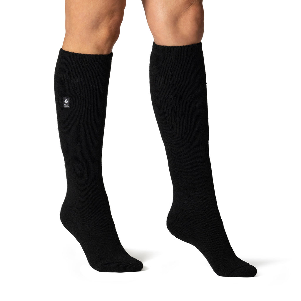 ladies black dress socks Ladies Lite Clover Long Thermal Socks