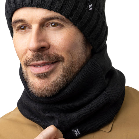 Mens Stockley Thermal Neck Warmer - Black