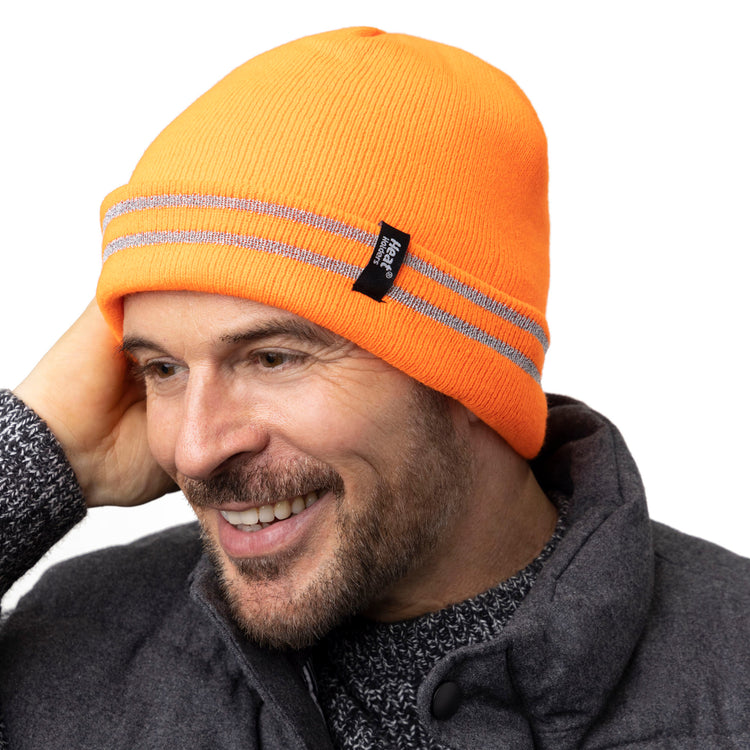 Mens Workforce Thermal Hat - Orange