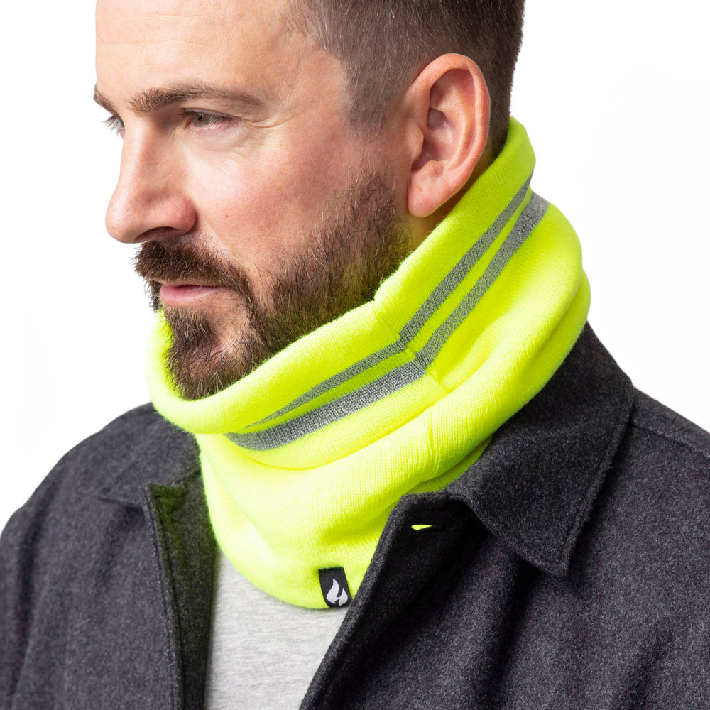 Mens Workforce Neck Warmer - Yellow