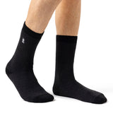 Mens Original Berlin Heel & Toe Socks - Charcoal & Grey