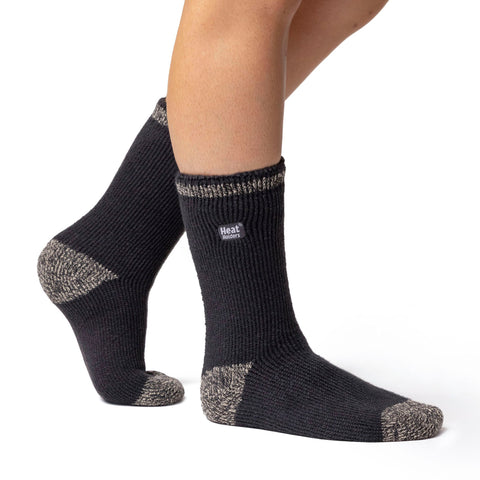 Ladies Original Kimcote Twist Socks - Charcoal