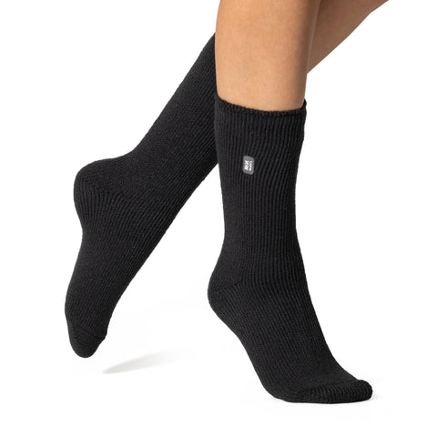 Ladies Original Socks - Charcoal – Heat Holders