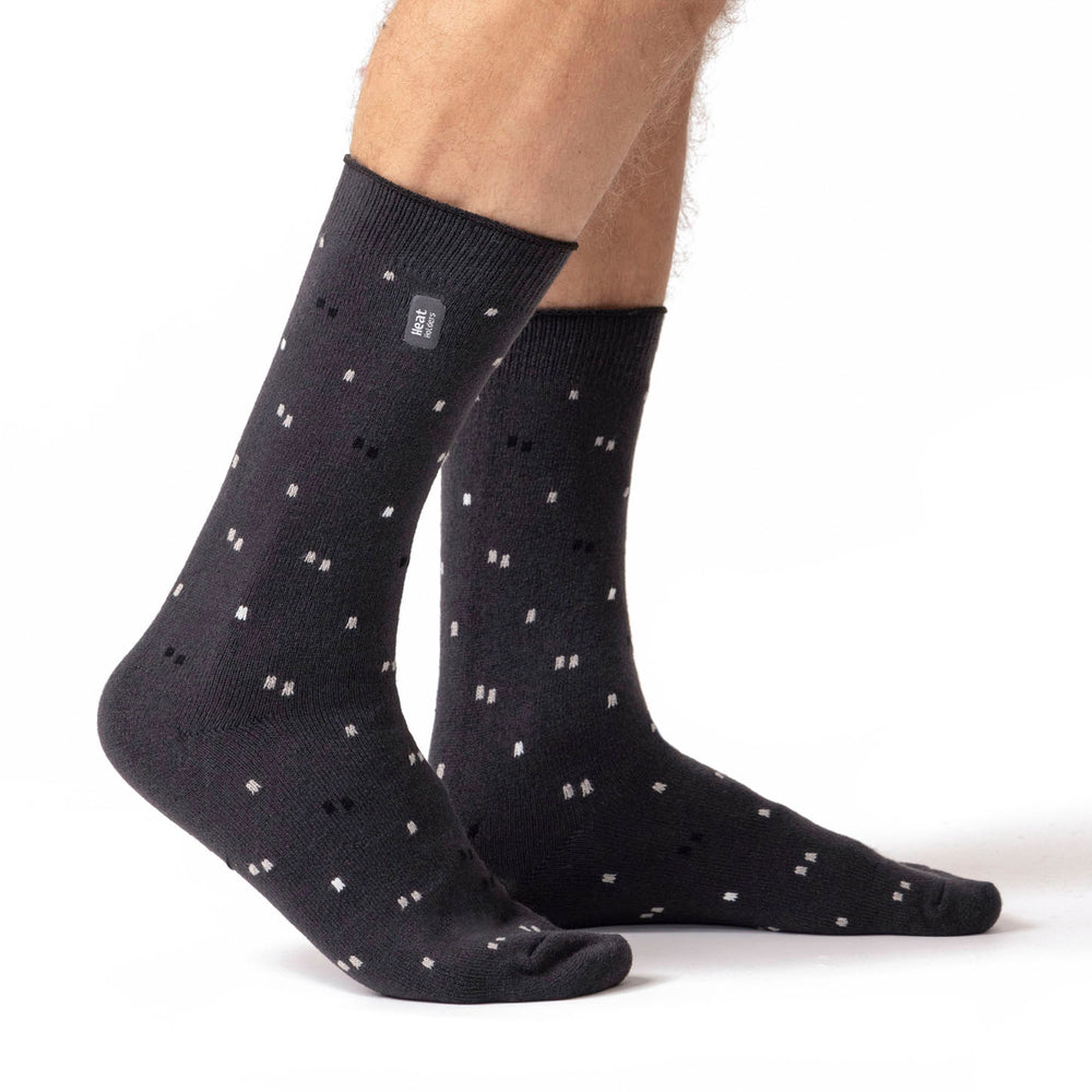 Mens Ultra Lite Swallow Micro Socks - Charcoal