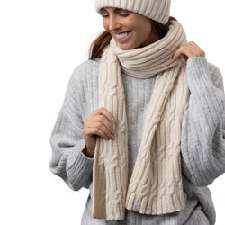 Ladies Ulriken Thermal Scarf - Cream