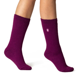 Ladies Original Camellia Socks - Deep Fuchsia