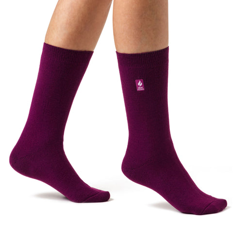 Ladies Ultra Lite Socks - Deep Fuchsia