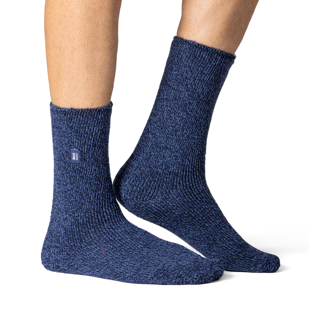 Mens Original Finch Thermal Socks - Denim Twist – Heat Holders