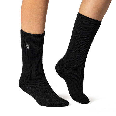 Ladies Original Outdoors Dog Walking Socks - Black