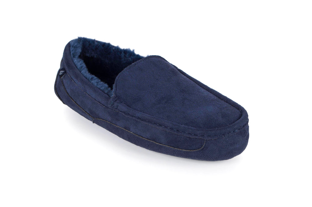 Pharmasave | Shop Online for Health, Beauty, Home & more. EVERY SUNDAY SLIPPERS  MENS MEM FOAM - SHERPA MOCCASIN - GREY W/TRIM 4220446