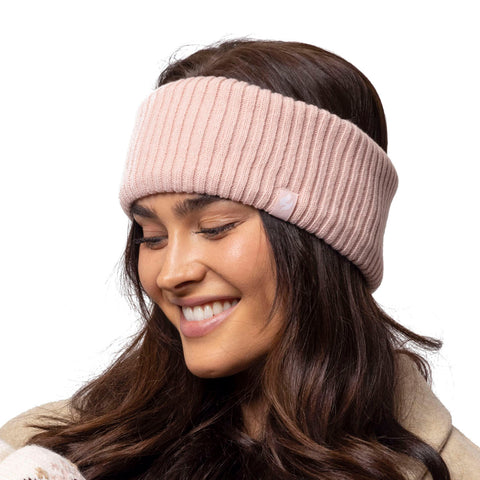 Ladies Padova Thermal Headband - Dusky Pink