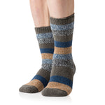 Mens Original Eton Block Twisted Stripe Socks