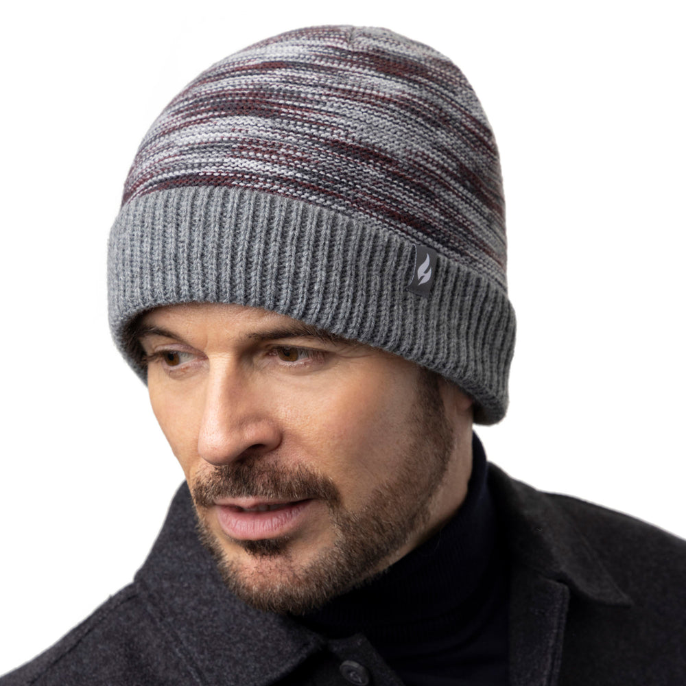 Mens Medway Beanie Hat - Grey