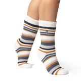 Ladies Original Kaizen Socks - Cream & Grey