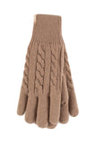 Ladies Willow Thermal Gloves - Camel