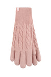 Ladies Willow Thermal Gloves - Dusky Pink