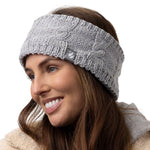 Ladies Alta Thermal Headband - Light Grey