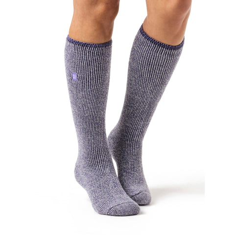 Ladies Original Outdoors Long Merino Wool Blend Socks - Lilac