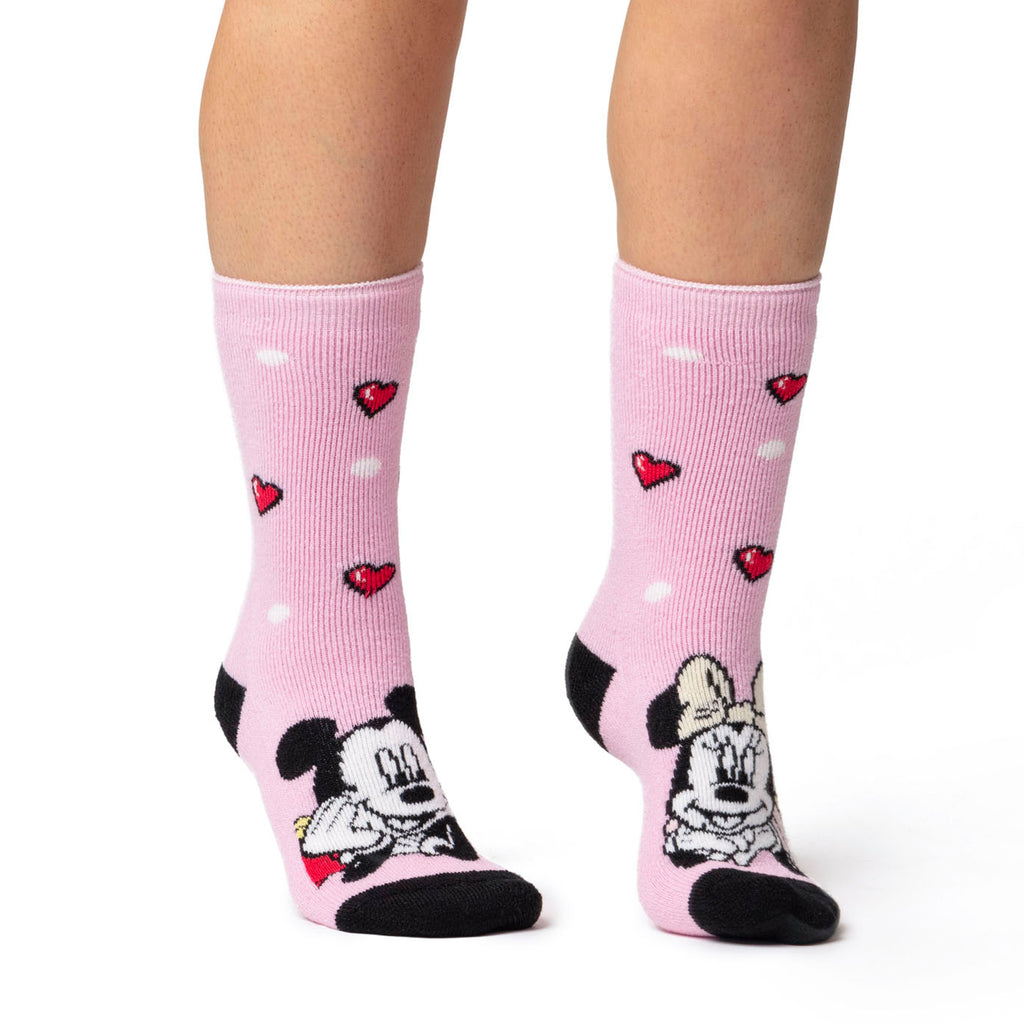 Ladies Lite Licensed Character Socks - Disney's Mickey & Minnie Mouse –  Heat Holders