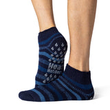 Mens Original Faro Ankle Slipper Socks - Navy
