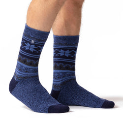 Mens Lite Fairisle Socks - Halkyn