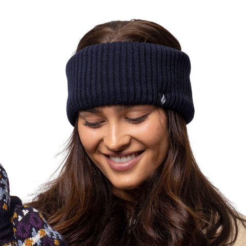 Ladies Padova Thermal Headband - Navy