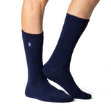 Mens Lite Dunlin Plain Socks - Navy