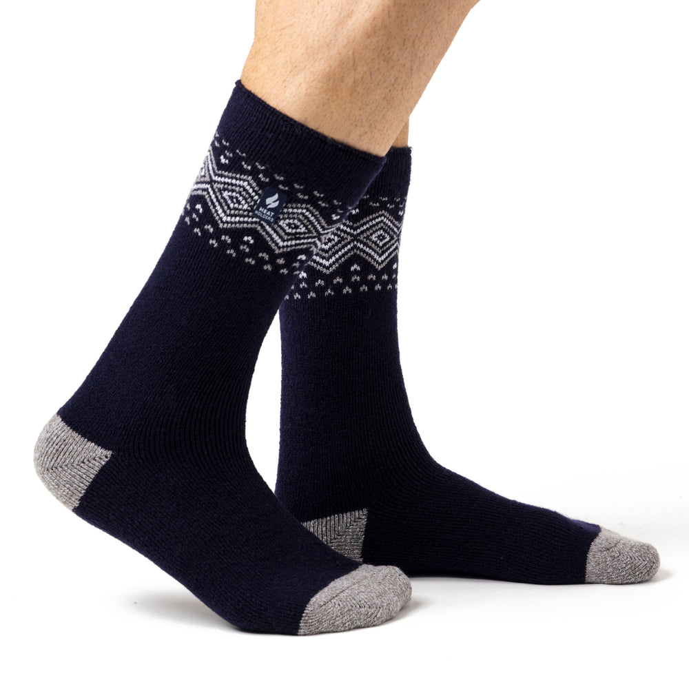 Mens Lite Vancouver Nordic Socks - Navy