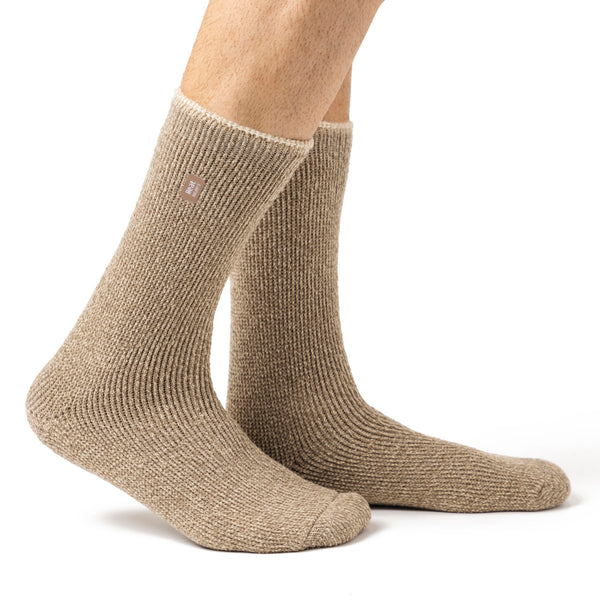 Mens Original Outdoors Merino Wool Blend Socks - Oat