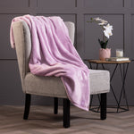 Luxury Fleece Thermal Blanket/Throw 180cm x 200cm - Orchid Bouquet
