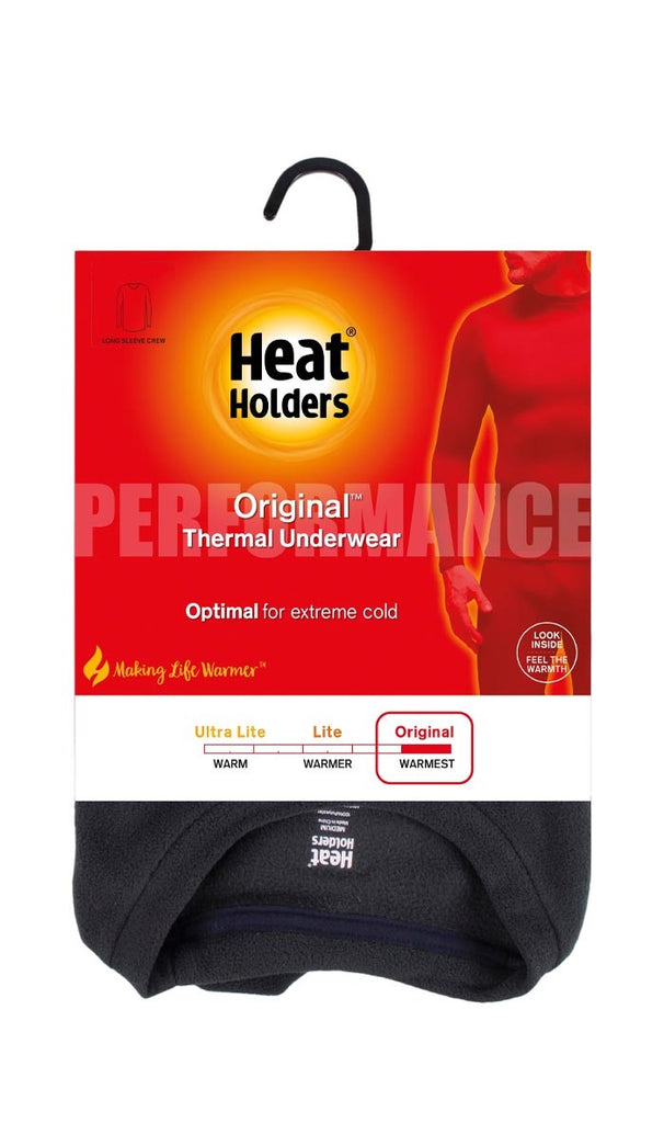 Mens ORIGINAL Thermal Underwear Top - Black – Heat Holders