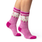 Ladies Lite Jacquard Socks - Heaton