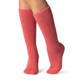 Ladies Original Long Wool Socks - Pink