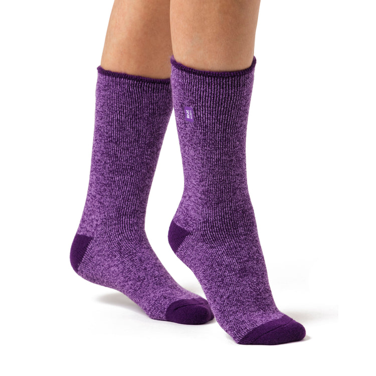 Ladies Lite Viola Socks - Purple & Lilac