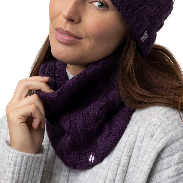 Ladies Marlow Neck Warmer - Purple