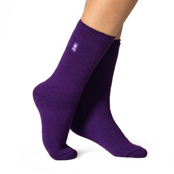 Ladies Original Camellia Socks - Purple