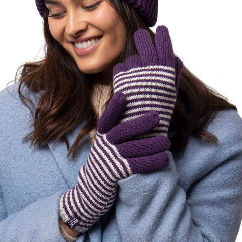 Ladies Oslo Thermal Gloves - Purple