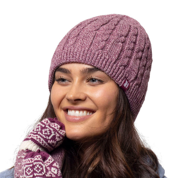 Ladies Alesund Hat - Rose