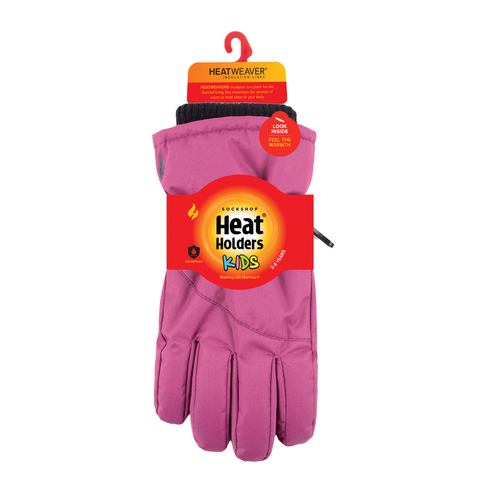 Heat Holders Men's Thermal Gloves With Plush Thermal Lining –