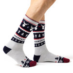 Mens Lite Christmas Socks - Stag