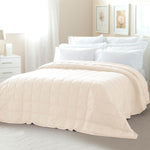 Luxury Down Thermal Blanket 229cm x 244cm - Vanilla