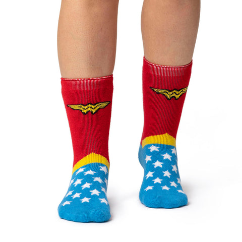 Mens Original Character Slipper Socks - Captain America